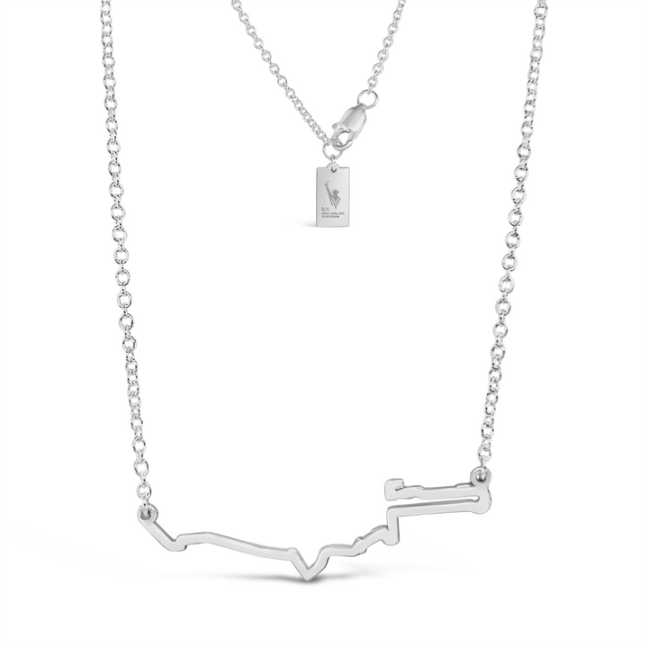 TCS New York City Marathon Course Map Necklace