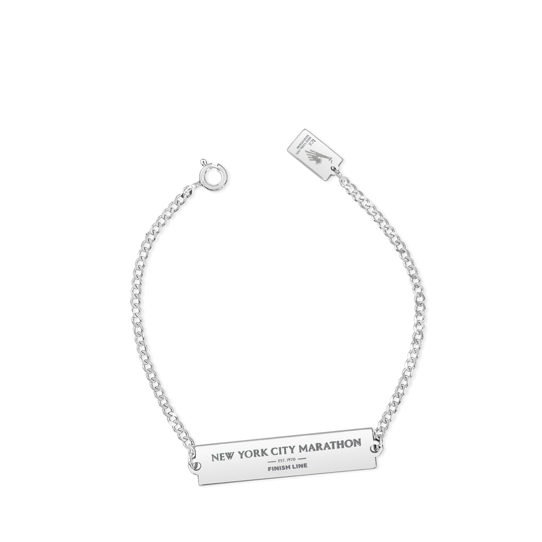 TCS New York City Marathon Finish Line Plaque Bracelet